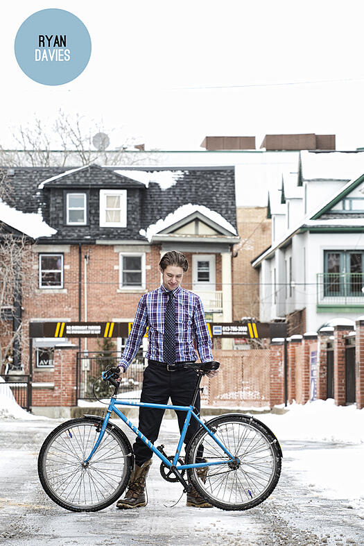 Ryan Davies Portrait from Ottawa Velo Vogue